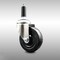 Service Caster 4 Inch 316SS Soft Rubber Wheel Swivel 7/8 Inch Expanding Stem Caster SCC SCC-SS316EX20S414-SRS-78 - alternate 1